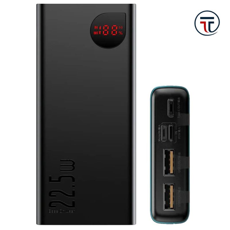 Buy Baseus Adaman 22.5W 20000mAh Metal Digital Display Power Bank – Price In Pakistan available on techmac.pk we offer fast home delivery all over nationwide.