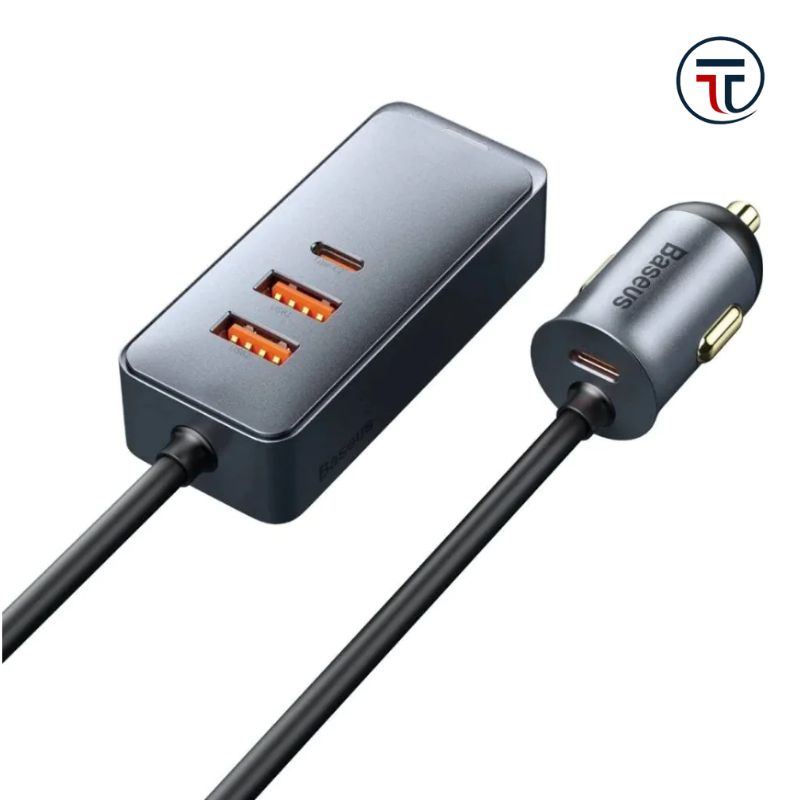 Buy Baseus Share Together PPS Multi-Port Car Charger 120W 2U+2C Price In Pakistan available on techmac.pk we offer fast home delivery all over nationwide.