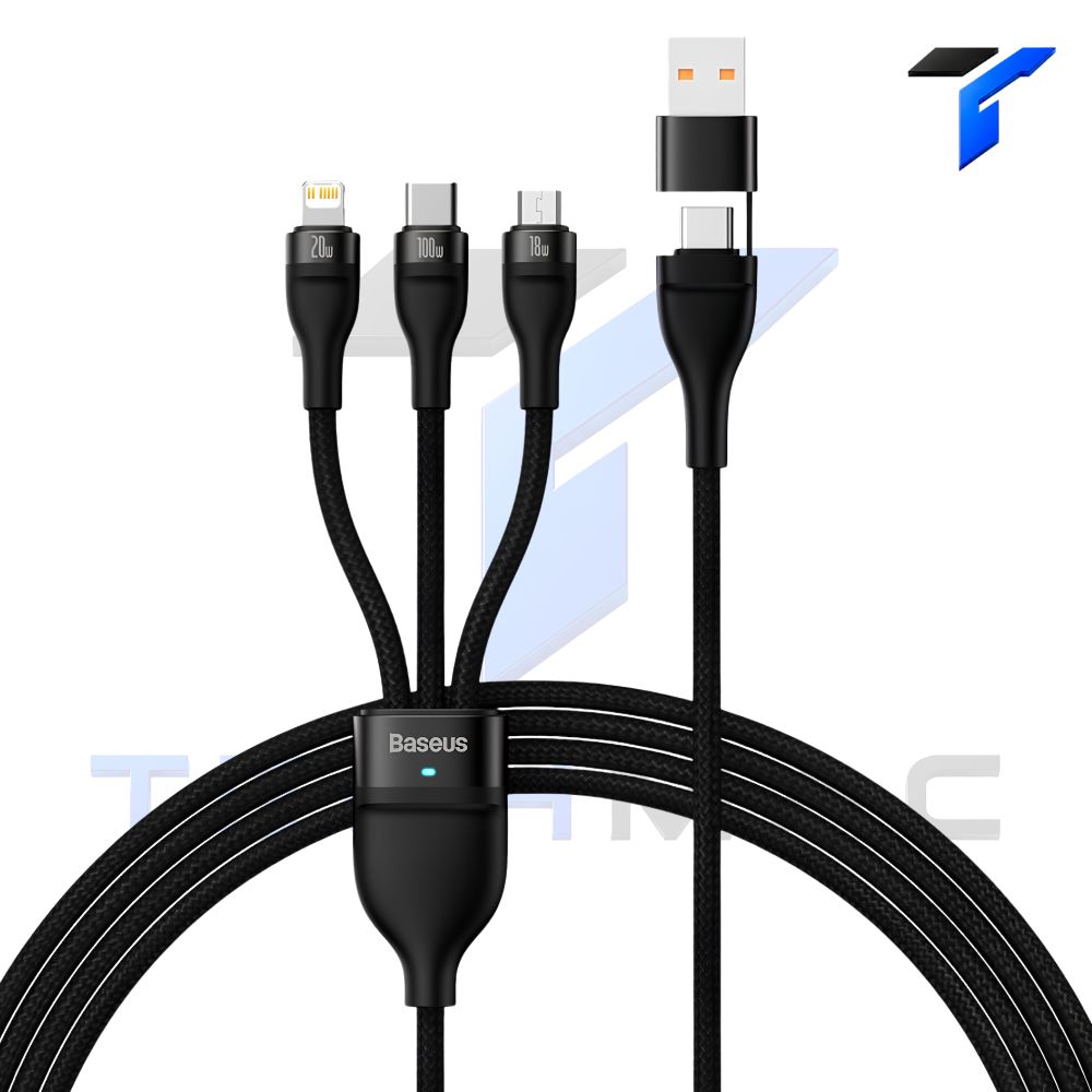 Buy Baseus Flash II 100W Charging Cable Price In Pakistan available on techmac.pk we offer fast home delivery all over nationwide.