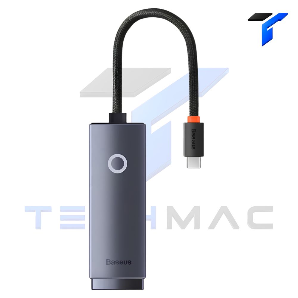 Buy Baseus Lite Series Type-C Ethernet Adapter RJ45 LAN Port Price In Pakistan available on techmac.pk we offer fast home delivery all over nationwide.