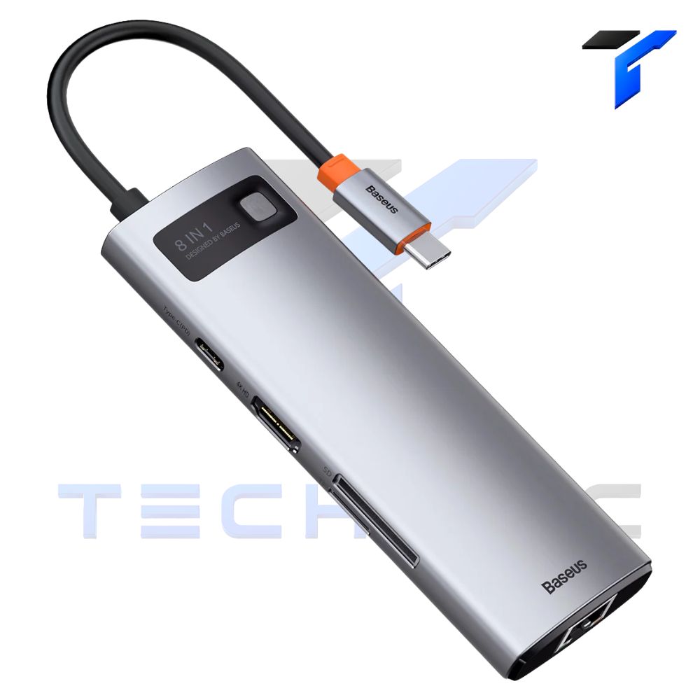 Buy Baseus Metal Gleam Series 8-in-1 Type-C Multifunctional Hub&nbsp;Price In Pakistan available on techmac.pk we offer fast home delivery all over nationwide.