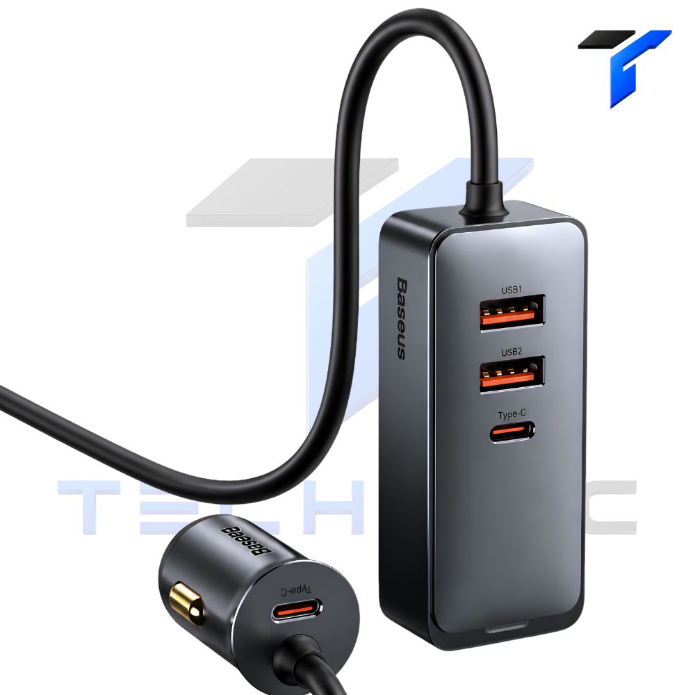 Buy Baseus Share Together 120W Car Charger&nbsp;2U+2C Price In Pakistan available on techmac.pk we offer fast home delivery all over nationwide.