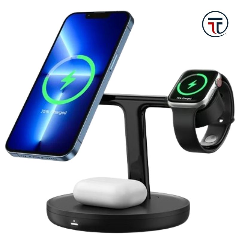 Buy Baseus Swan 3-in-1 20W Wireless Magnetic Charging Stand For Apple Devices Price In Pakistan available on techmac.pk we offer fast home delivery all over nationwide.