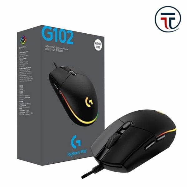 Logitech G102 LIGHTSYNC RGB 6 Button Wired Gaming Mouse Price In Pakistan