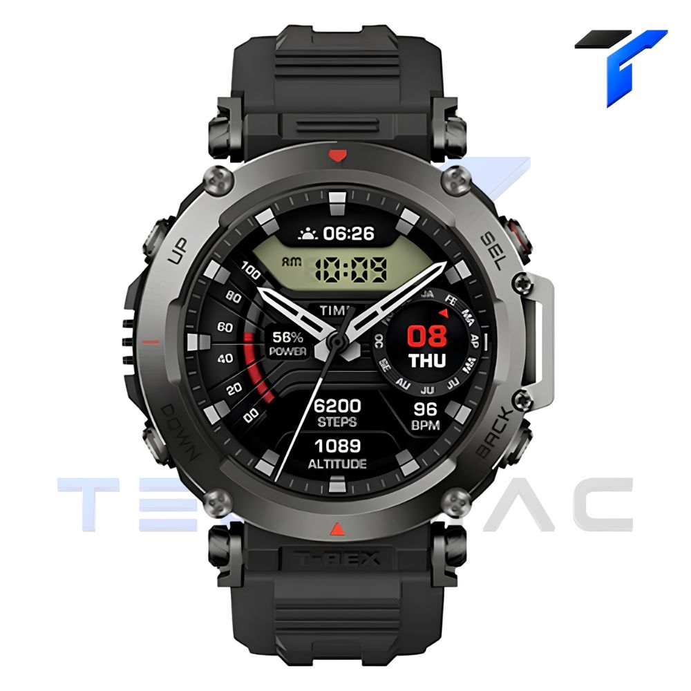 Buy Amazfit T-Rex Ultra Smart Watch 20 Days Battery Life Price In Pakistan available on techmac.pk we offer fast home delivery all over nationwide.