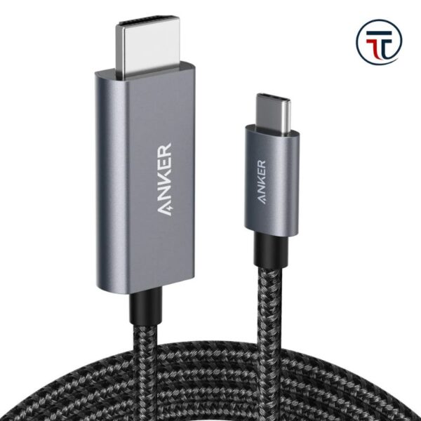 Buy Anker 311 USB-C to HDMI Cable 1.8M Braided Cable Price In Pakistan available on techmac.pk we offer fast home delivery all over nationwide.