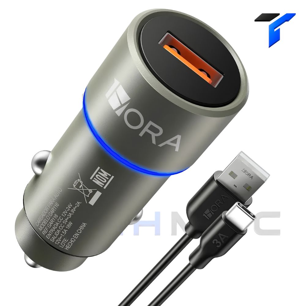 1HORA GAR116 QC3.0 Car Charger