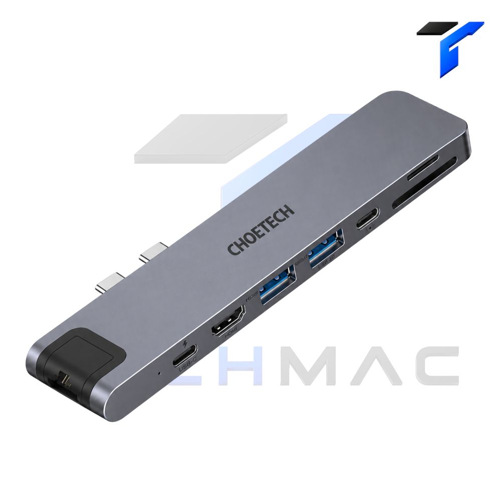 Buy Original Choetech HUB-M14 7-In-2 Multiport Adapter at the best Price In Pakistan with fast delivery from techmac. Check out our Multiports Adapters