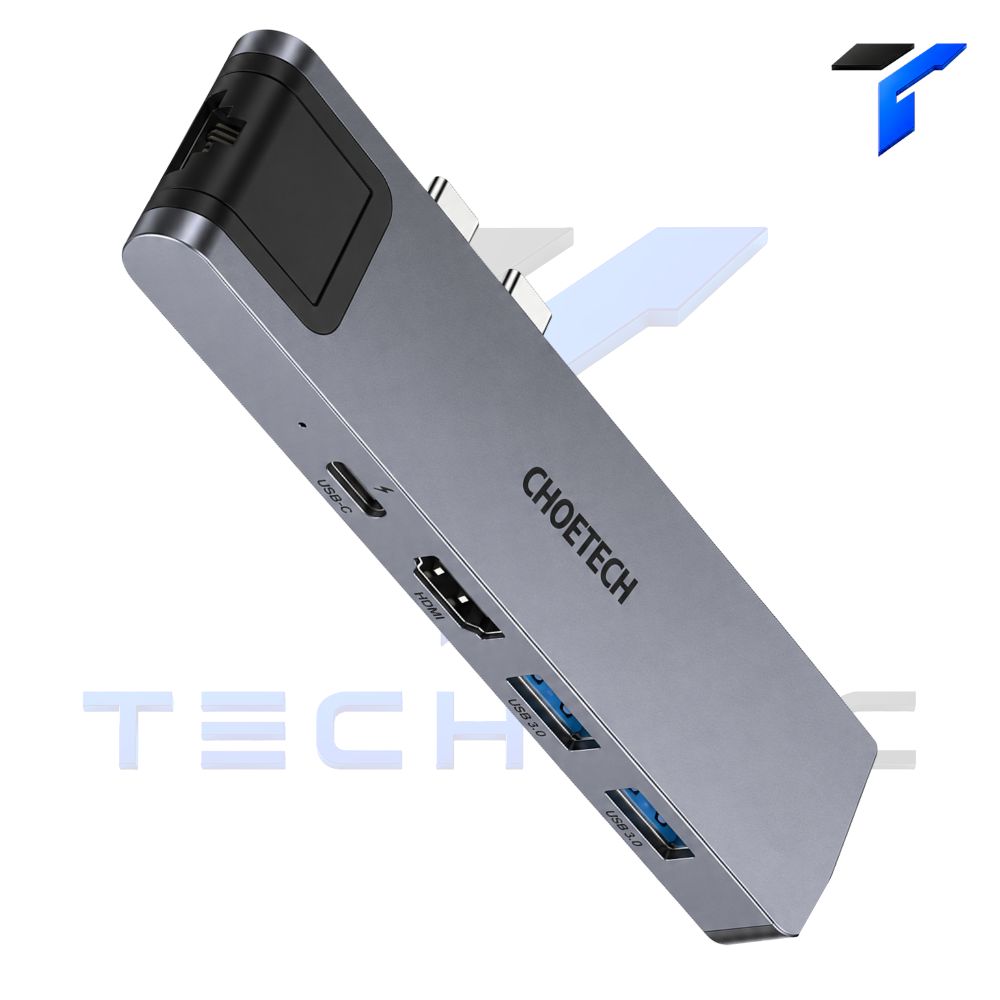 choetech hub m24 7 in 1 multiport adapter by techmac 20261