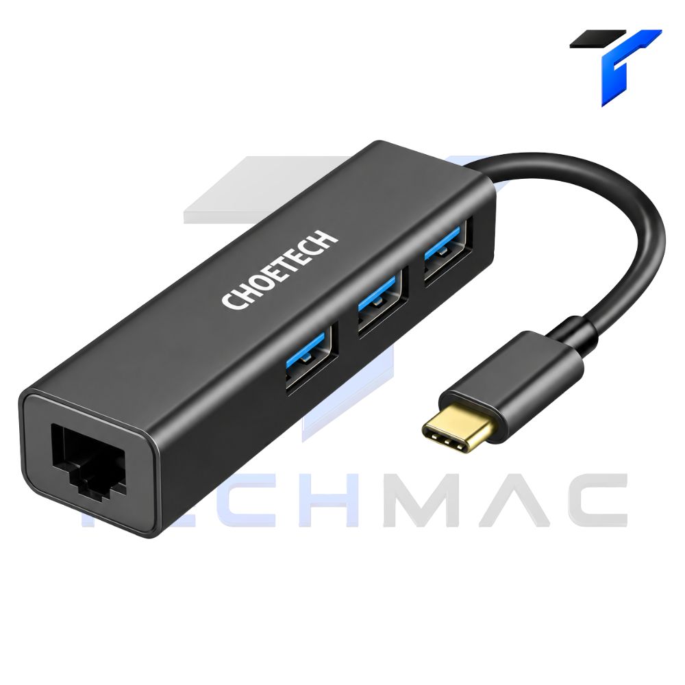 Buy Original Choetech HUB-U02 USB-C Multiport Adapter at the best Price In Pakistan with fast delivery from techmac. Check out our Multiports Adapters