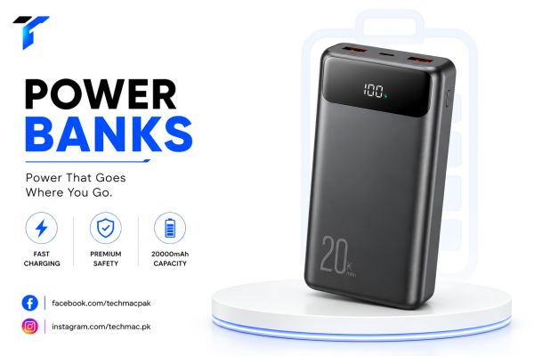 Techmac Homepage Price In Pakistan power banks 2026 product by techmac